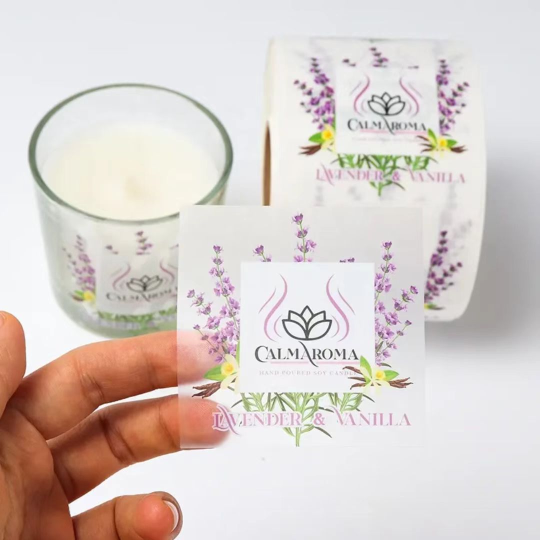 Candle Making Wax - Custom self-adhesive wax seal stickers, jar