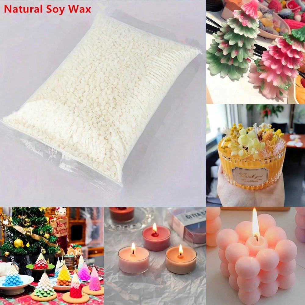 Candle Making Soy Wax - 100G/500g/200g Pure Soy Wax Paraffin Material
