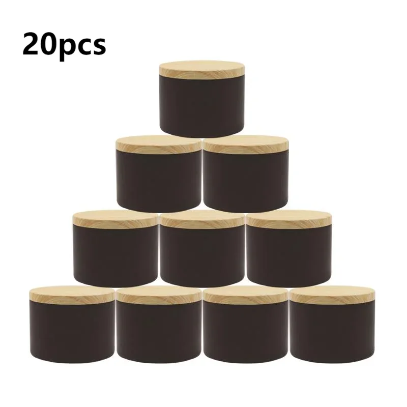 Candle Making Glass Jars - 20pcs 8oz Candle Tin Cans With