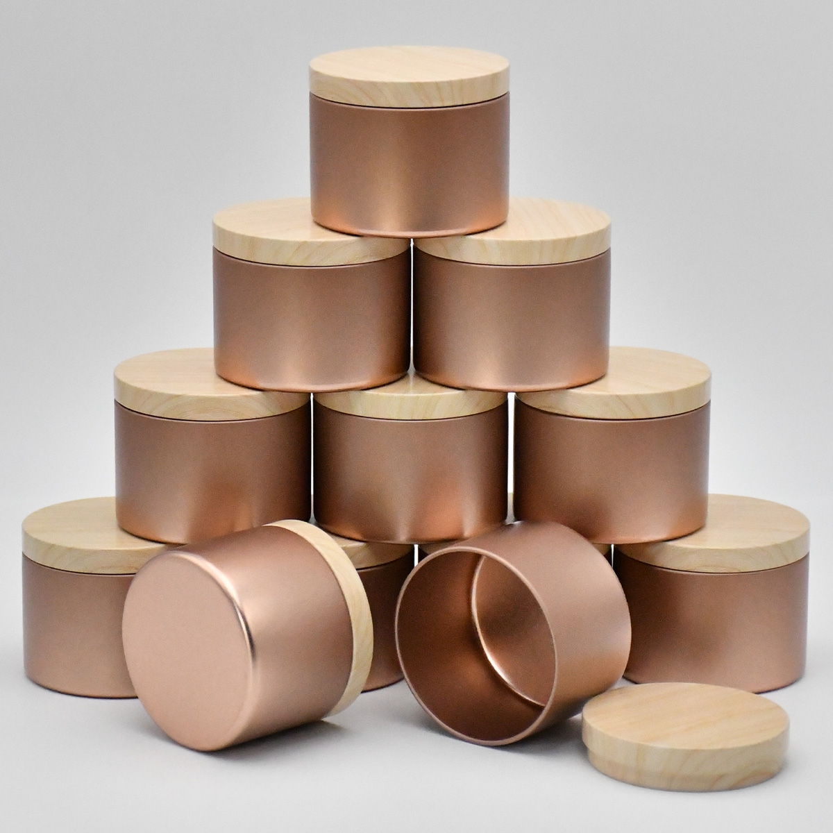 Candle Making Glass Jars - 4oz/8oz 12pcs Candle Tins, Candle Containers