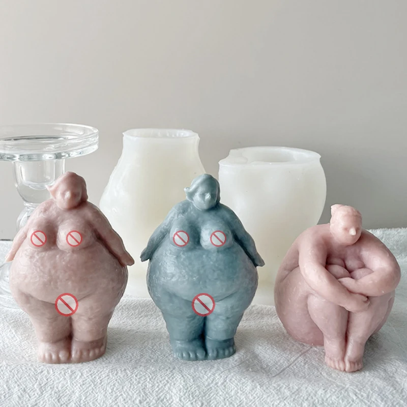Abstract Human Body Candle Sil - Candle Making Fat recensione e prezzo