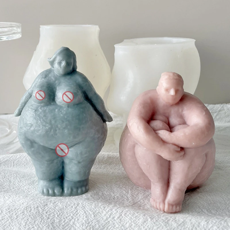Abstract Human Body Candle Sil - Candle Making Fat recensione e prezzo