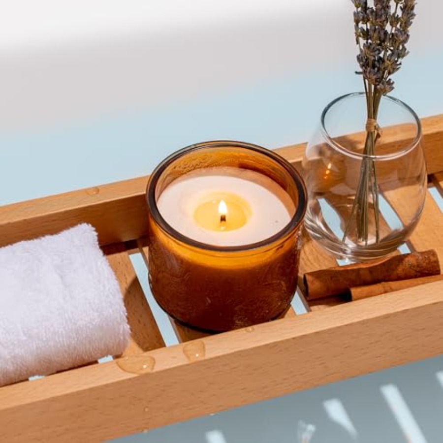 10 oz Embossed Glass Candle Co - Candle Making Glass Jars recensione e prezzo