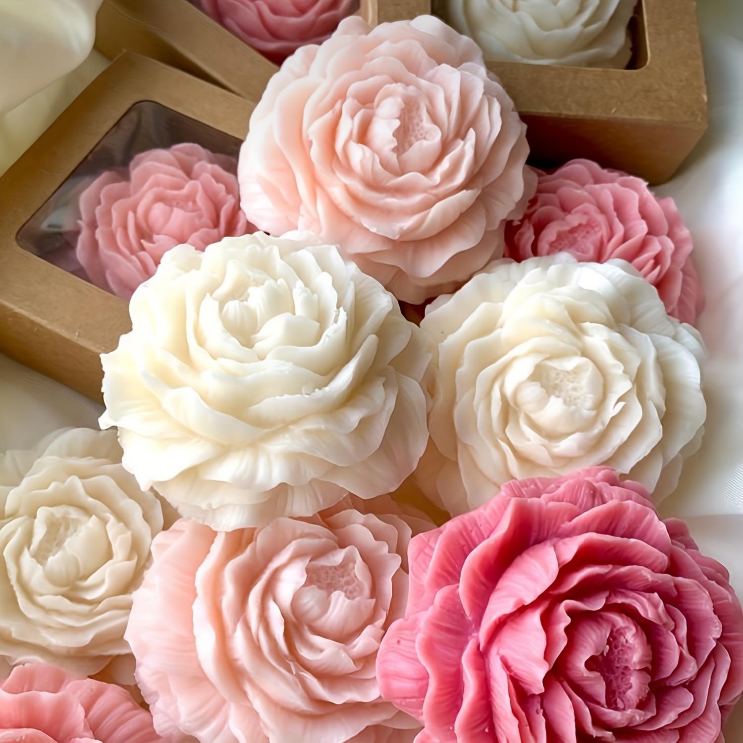 1pc Flower Shape Candles Makin - Candle Making Soy Wax recensione e prezzo