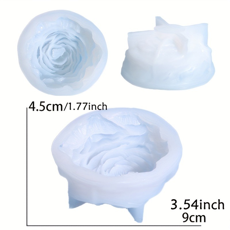 1pc Flower Shape Candles Makin - Candle Making Soy Wax recensione e prezzo