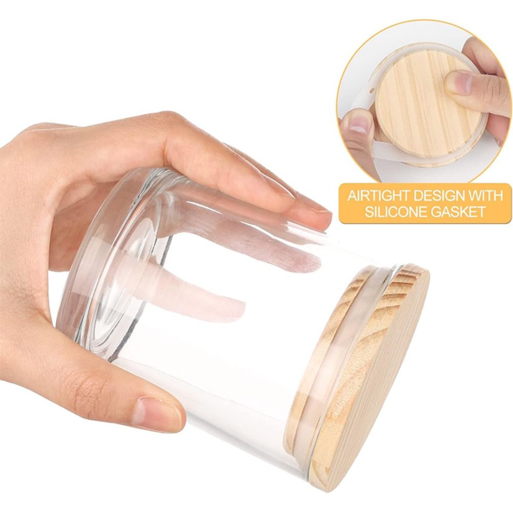Clear Glass Candle Jars Transp - Candle Making Glass Jars recensione e prezzo
