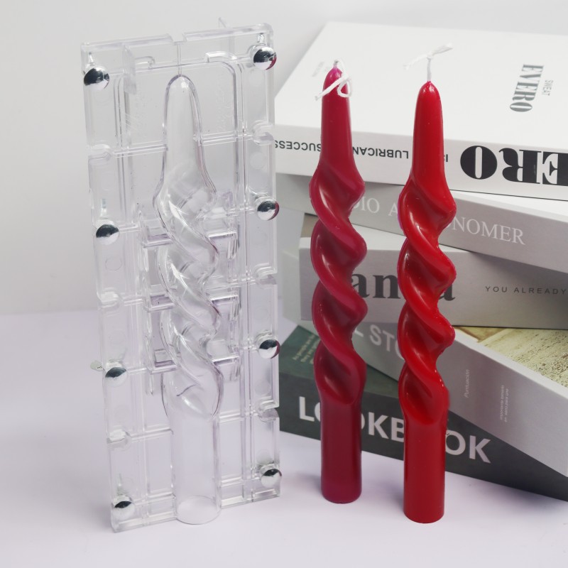 Twisted Stripe Column Acrylic  - Candle Making Kit Diy recensione e prezzo