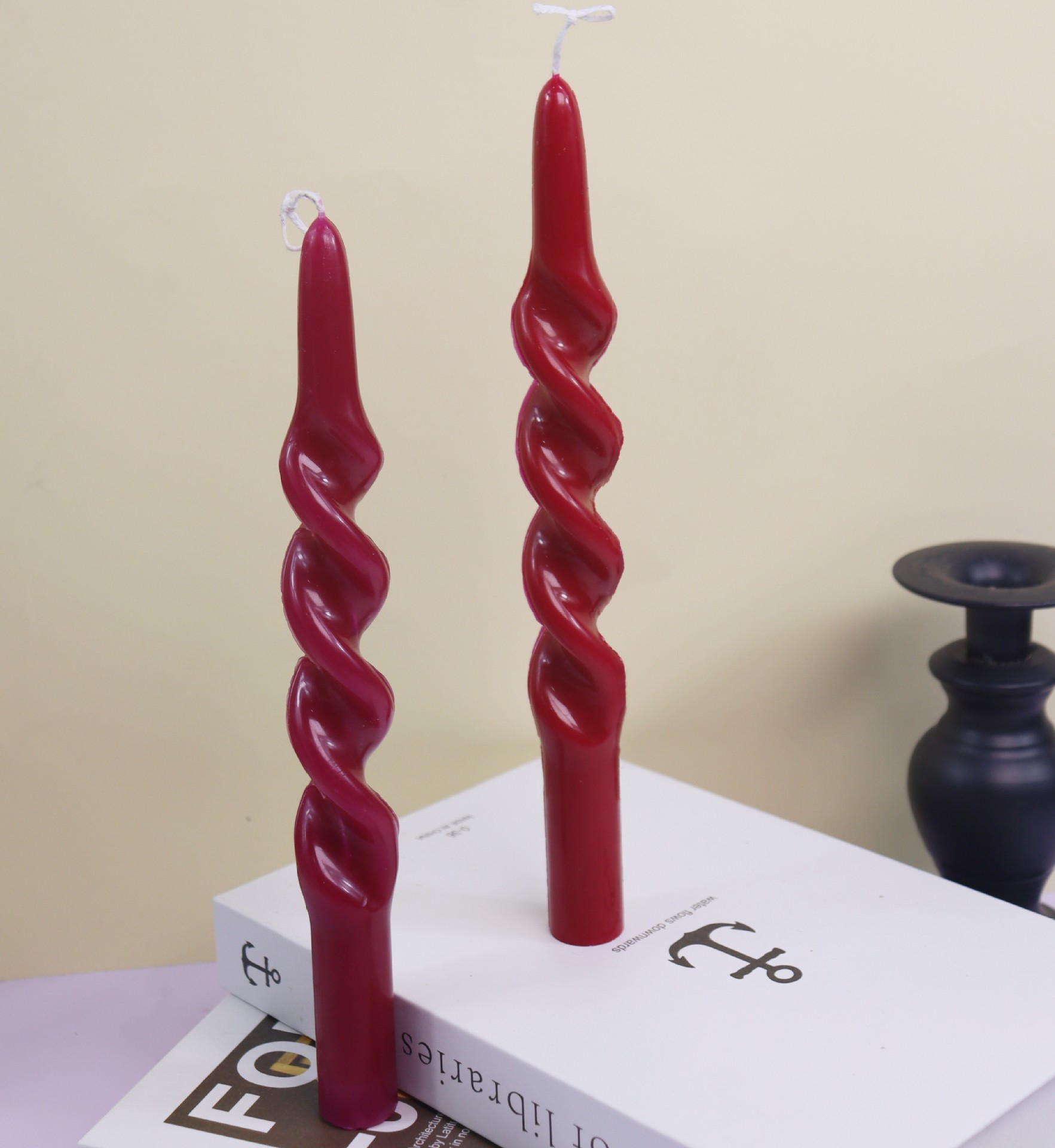 Twisted Stripe Column Acrylic  - Candle Making Kit Diy recensione e prezzo