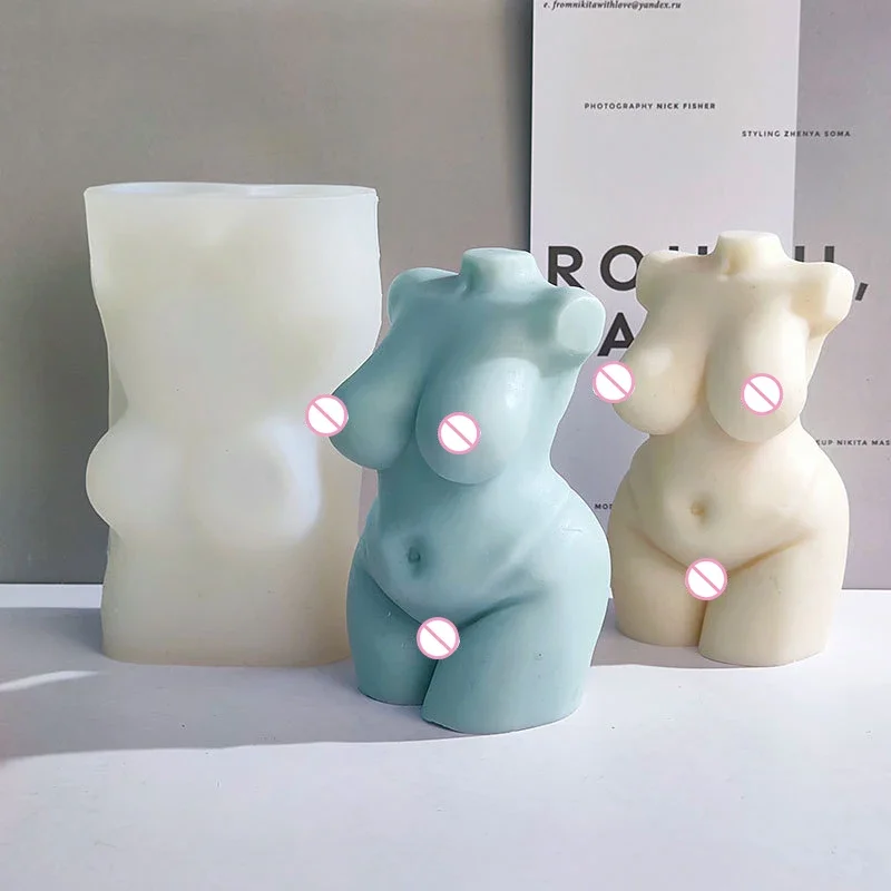 Fat Woman Body Shape Candle Mo - Candle Making Fat recensione e prezzo