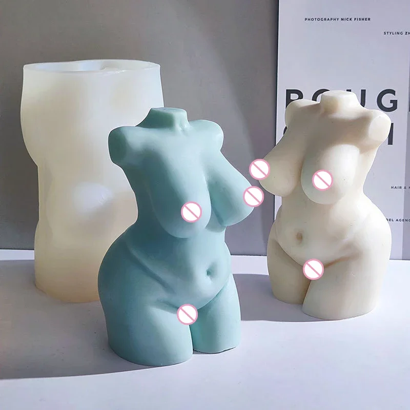 Fat Woman Body Shape Candle Mo - Candle Making Fat recensione e prezzo