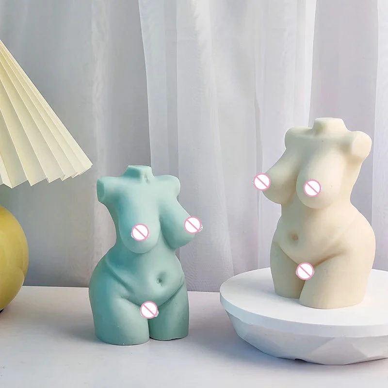 Fat Woman Body Shape Candle Mo - Candle Making Fat recensione e prezzo
