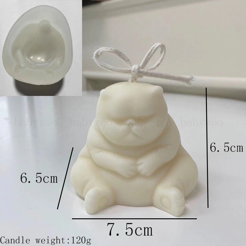 Fat Cat Candle Molds silicone  - Candle Making Fat recensione e prezzo