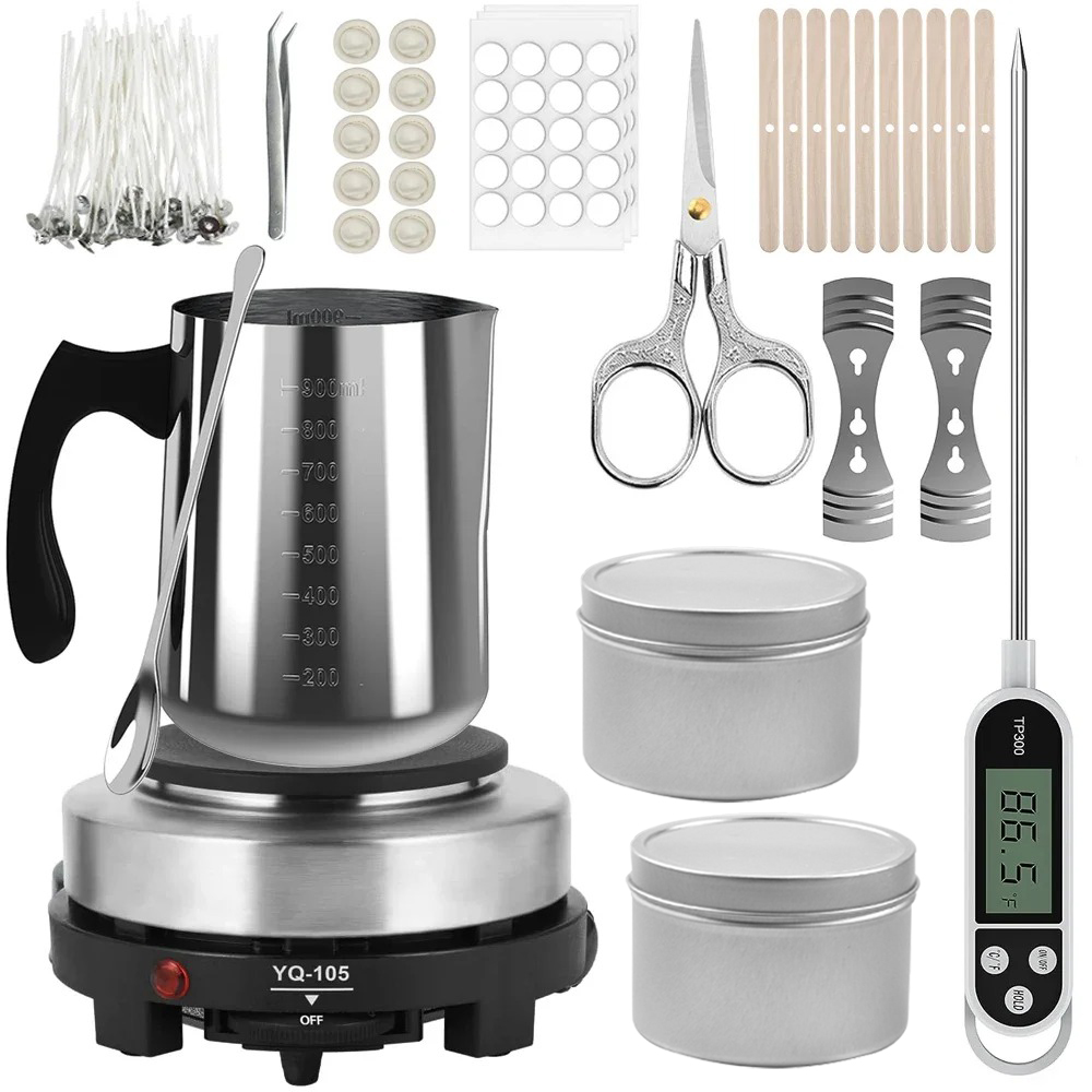 Candle Pouring Pot with Electr - Candle Making Kit For Adults recensione e prezzo