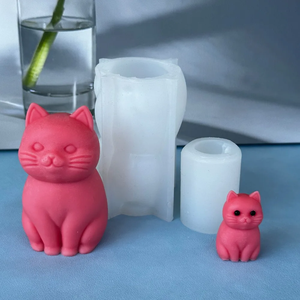 3D fat cat  Animal Silicone Ca - Candle Making Fat recensione e prezzo