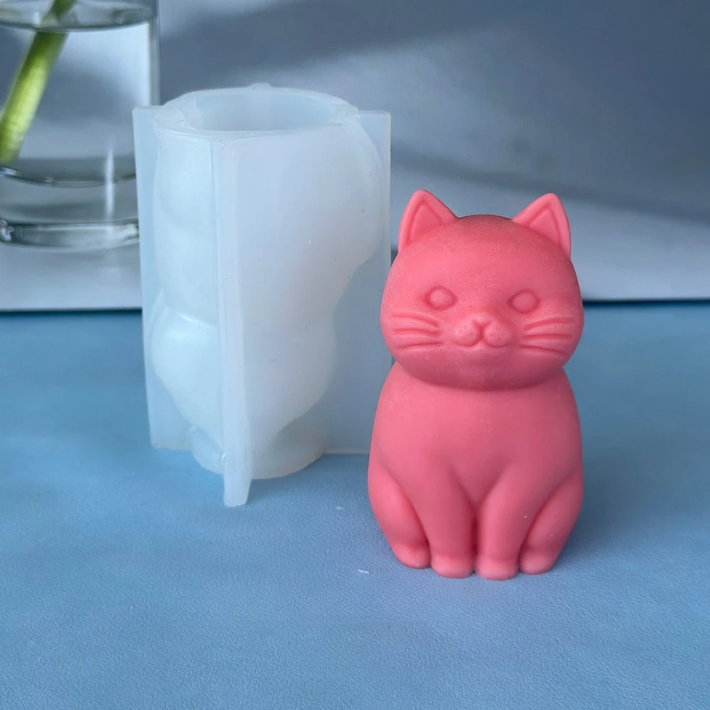 3D fat cat  Animal Silicone Ca - Candle Making Fat recensione e prezzo