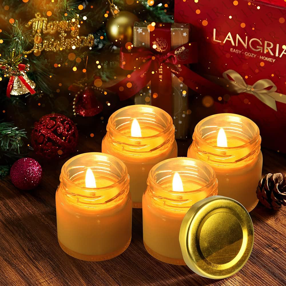 Small Glass Jars with Lids, 1. - Candle Making Glass Jars recensione e prezzo