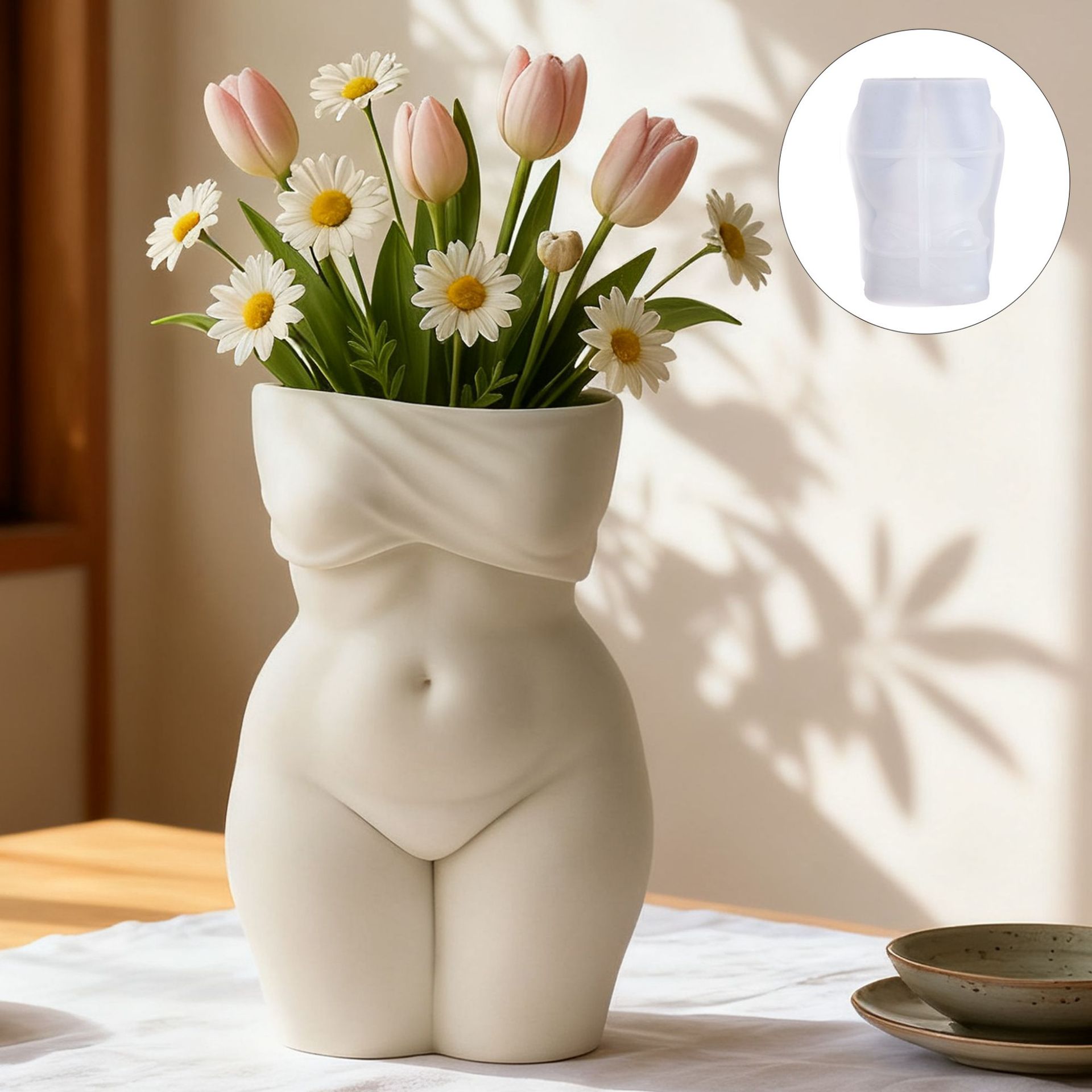 3D Chubby Female Torso Vase Si - Candle Making Fat recensione e prezzo
