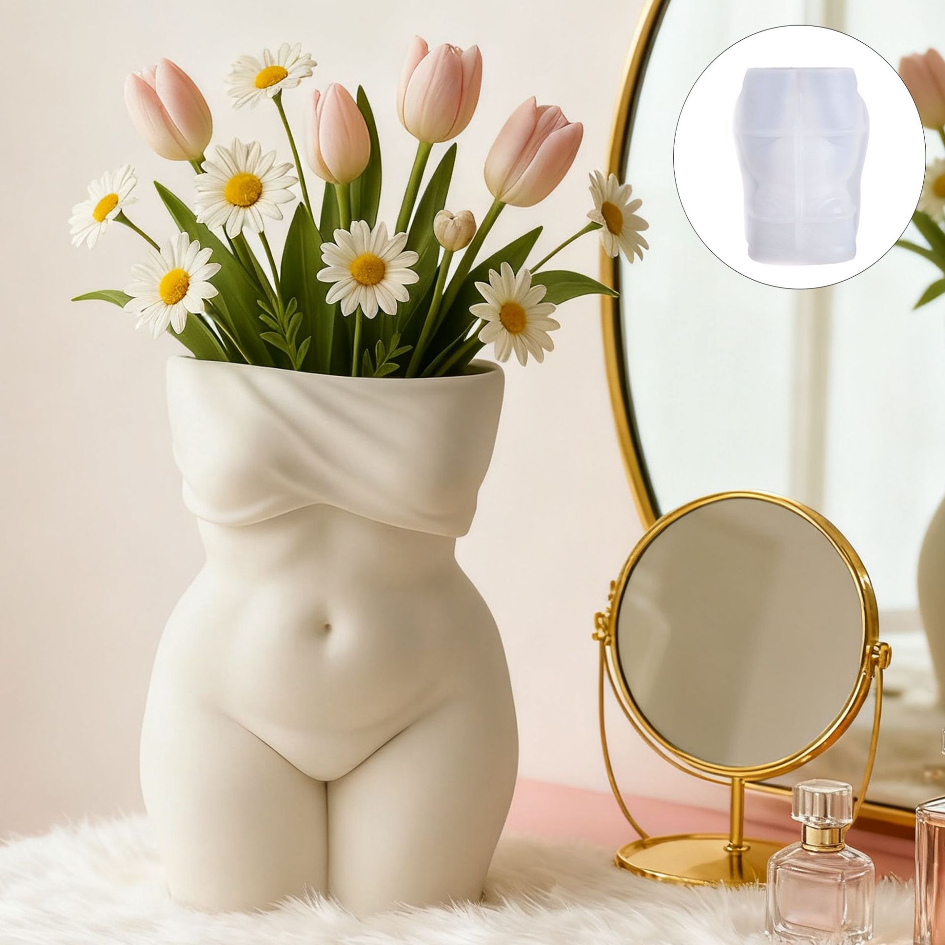 3D Chubby Female Torso Vase Si - Candle Making Fat recensione e prezzo