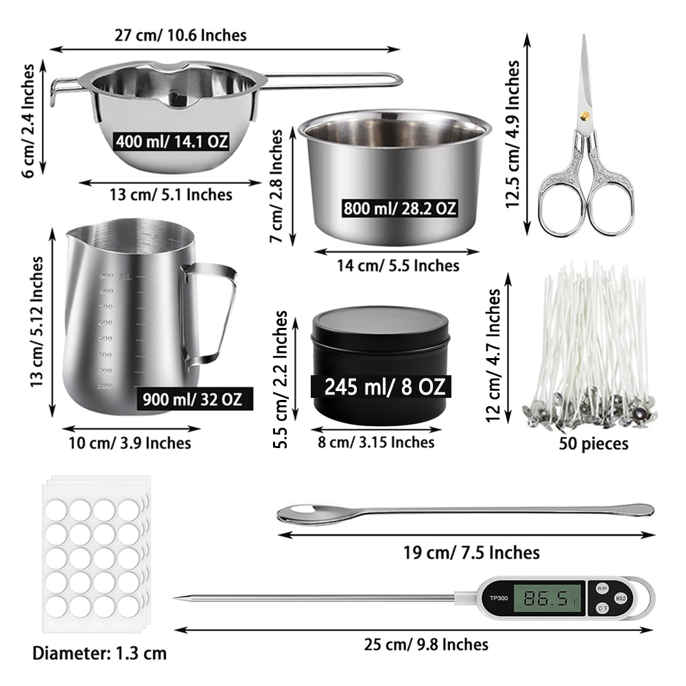 Glintmos DIY Candle Making Kit - Candle Making Kit Diy recensione e prezzo