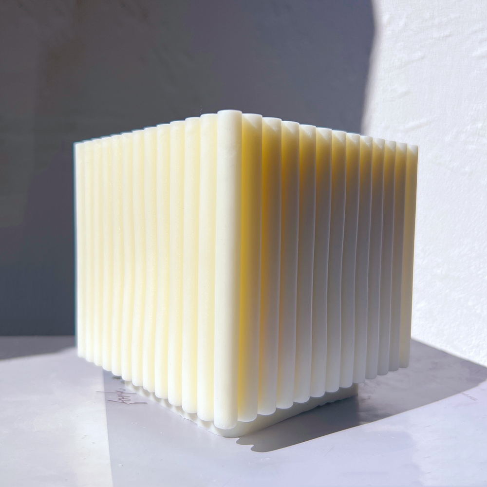 Big Size Ribbed Square Candles - Candle Making Soy Wax recensione e prezzo