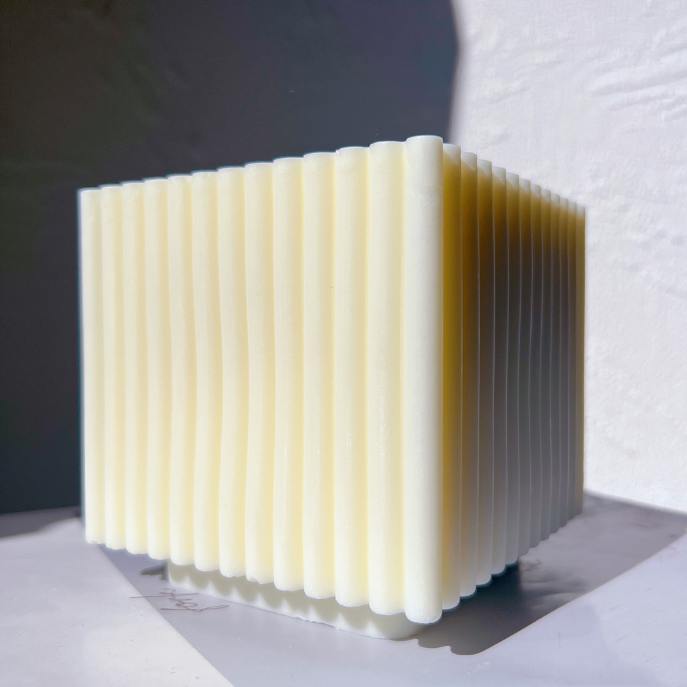 Big Size Ribbed Square Candles - Candle Making Soy Wax recensione e prezzo