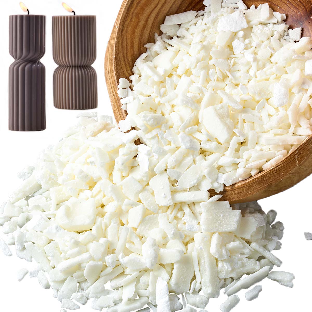 1 Pounds Pure White Soy Wax Fo - Candle Making Soy Wax recensione e prezzo