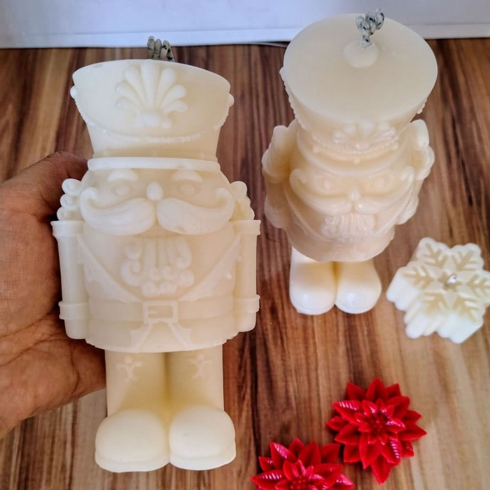Nutcracker Soldier Silicone Ca - Candle Making Fat recensione e prezzo