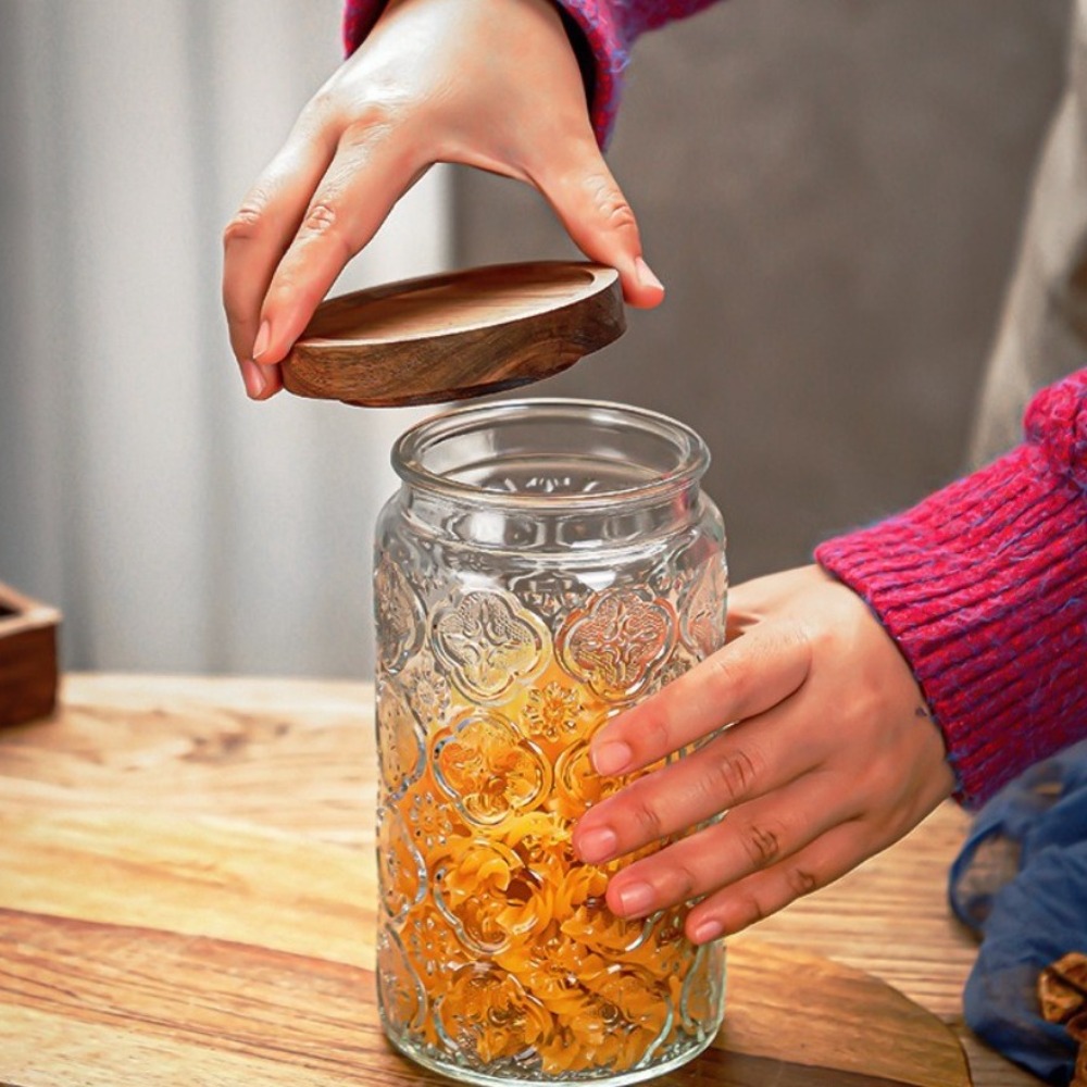 1000ML Storage Bottles Jars Em - Candle Making Glass Jars recensione e prezzo