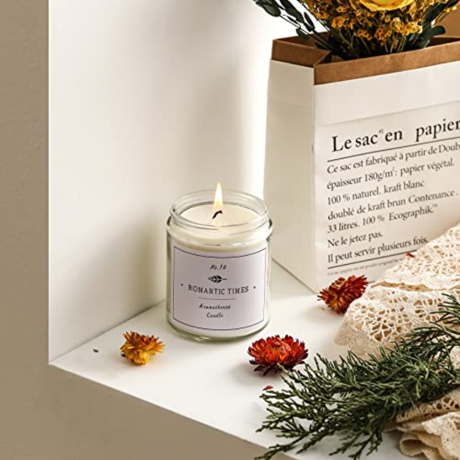 Pack 8 OZ Thick Glass Jars wit - Candle Making Glass Jars recensione e prezzo