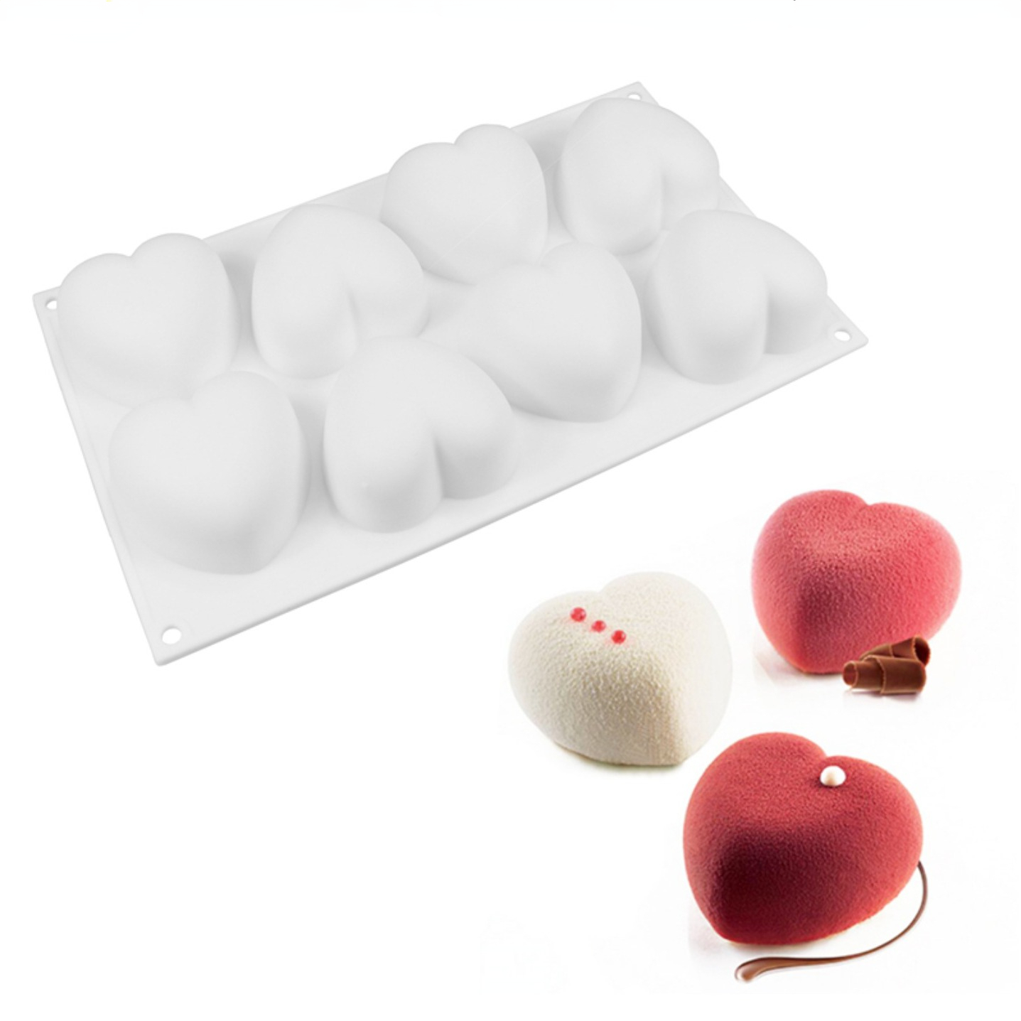 Love Heart Silicone Soap Mold  - Candle Making Kit Diy recensione e prezzo
