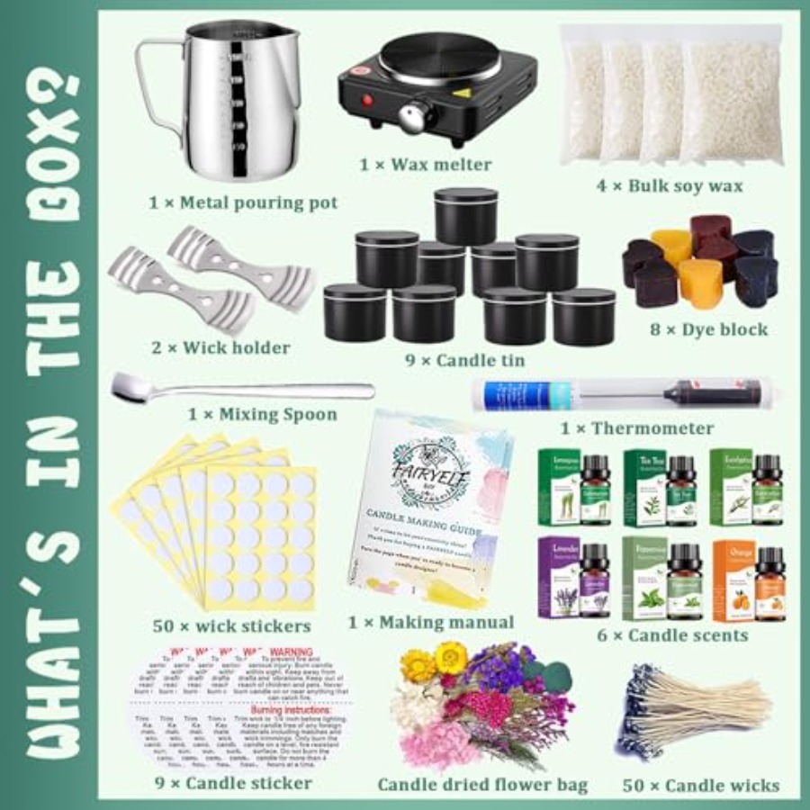 Candle Making Kit for Adults w - Candle Making Kit For Adults recensione e prezzo