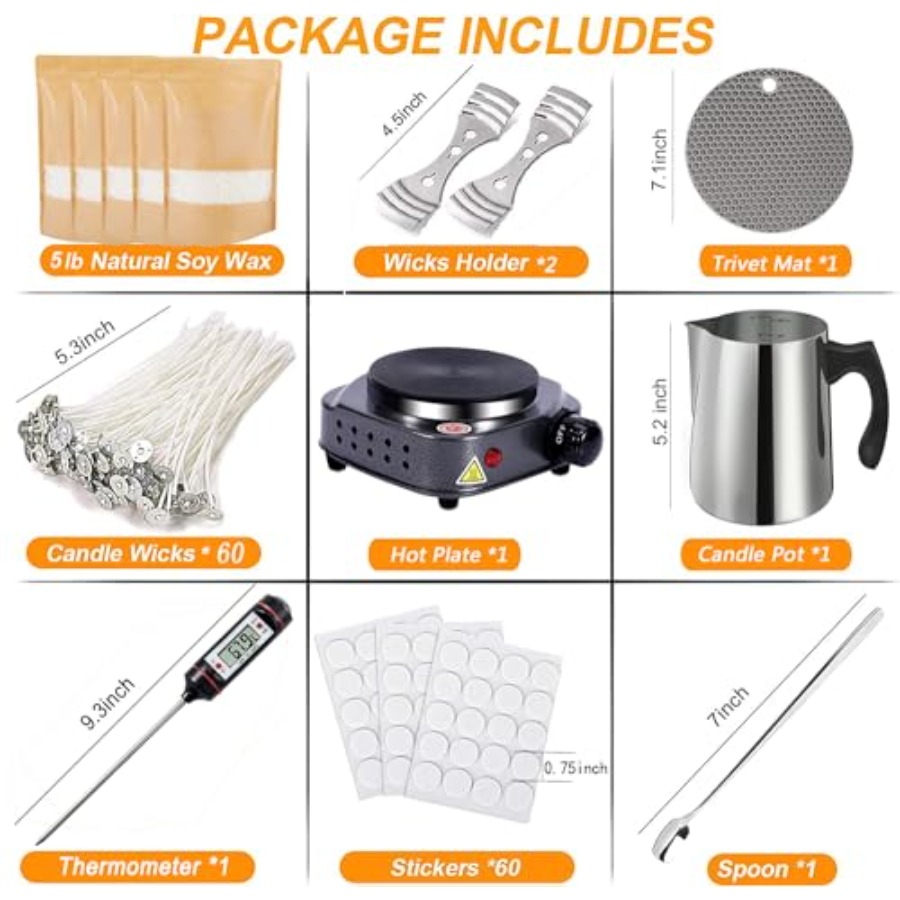 Candle Making Kit with for Adu - Candle Making Wax recensione e prezzo