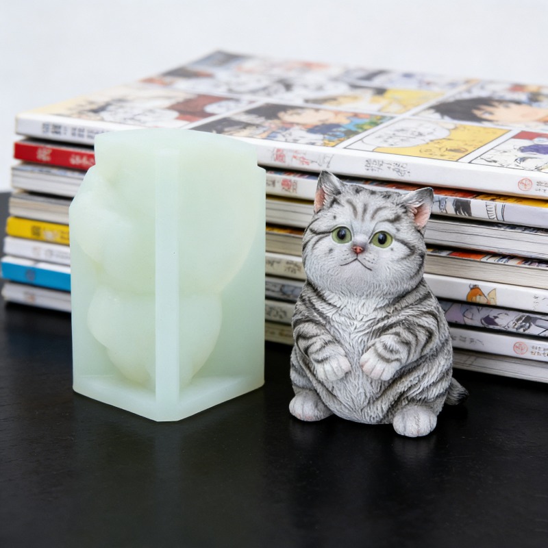DIY Standing Fat Cat Silicone  - Candle Making Fat recensione e prezzo