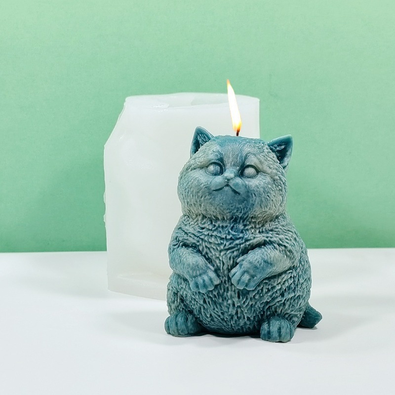 DIY Standing Fat Cat Silicone  - Candle Making Fat recensione e prezzo