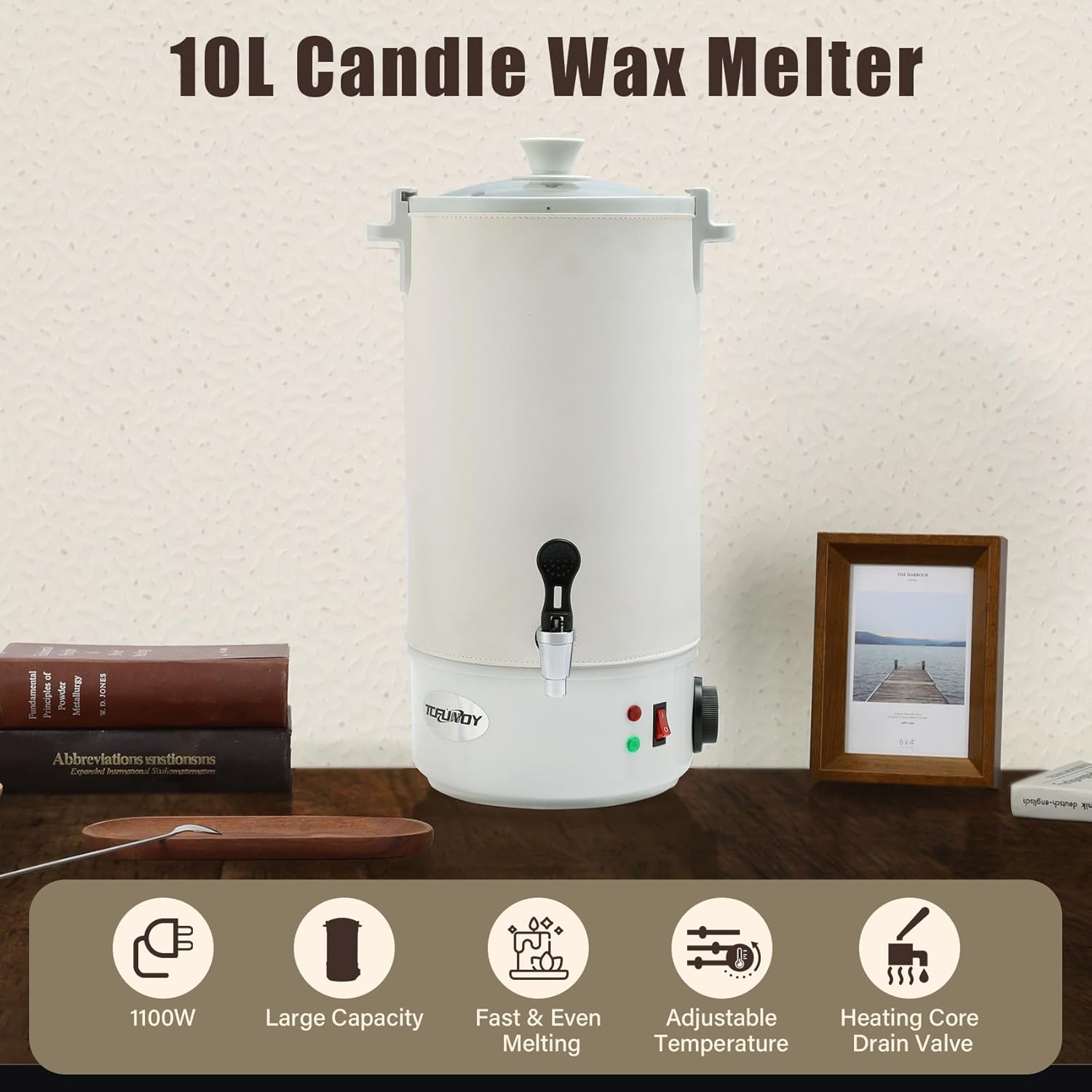 Electric Candle Wax Melter Pot - Candle Making Kit For Adults recensione e prezzo