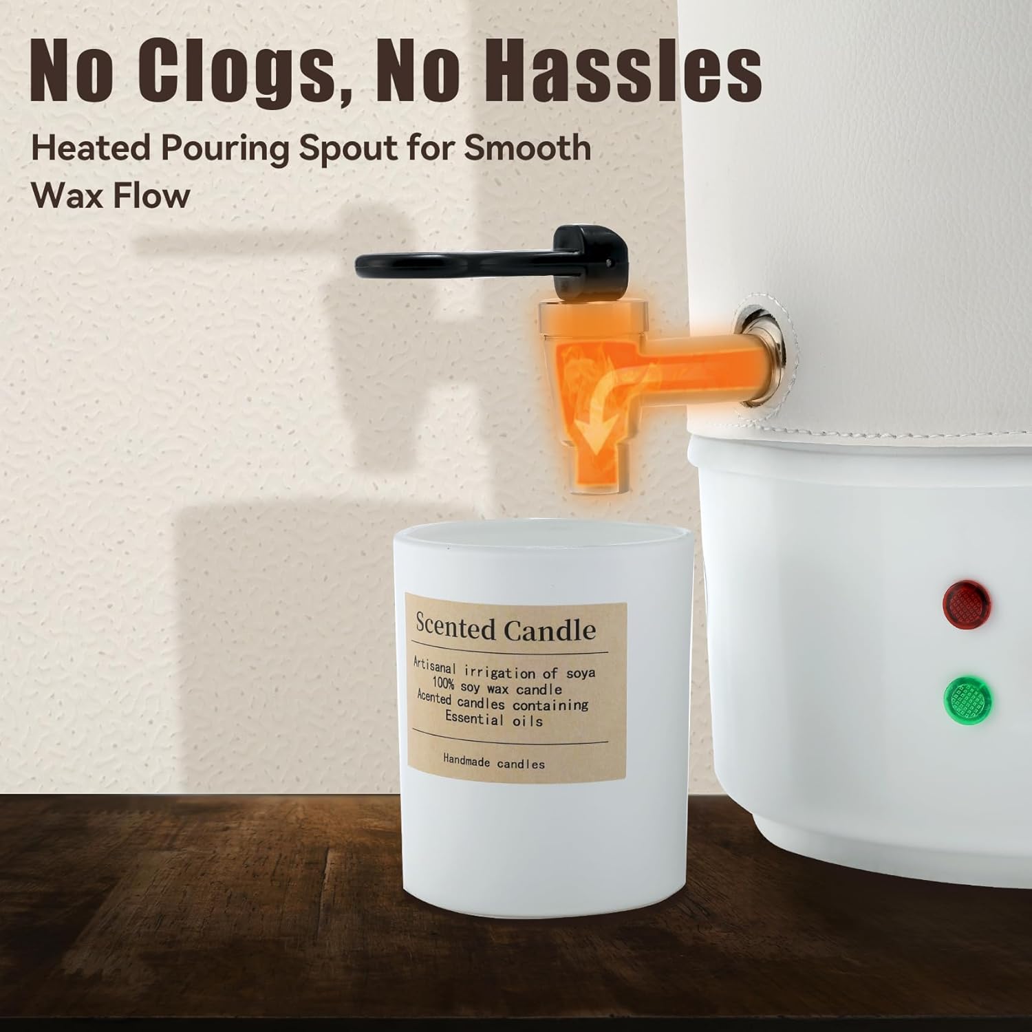 Electric Candle Wax Melter Pot - Candle Making Kit For Adults recensione e prezzo