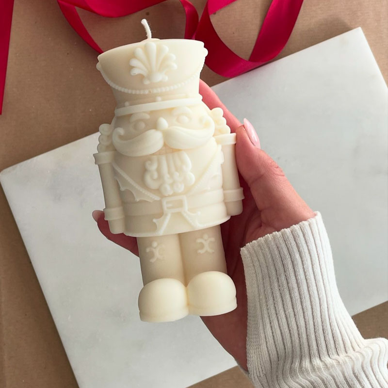 Nutcrackers Soldier Candle Mol - Candle Making Fat recensione e prezzo