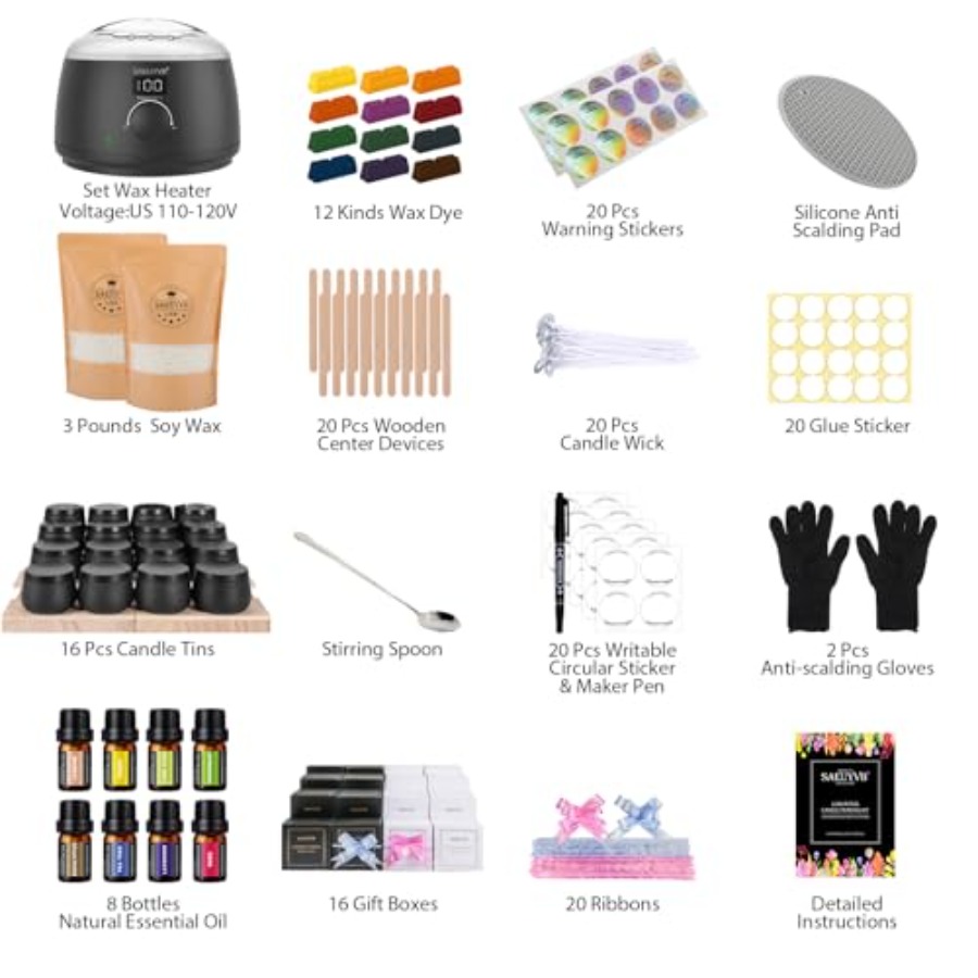 Candle Making Kit for Adults w - Candle Making Kit For Adults recensione e prezzo