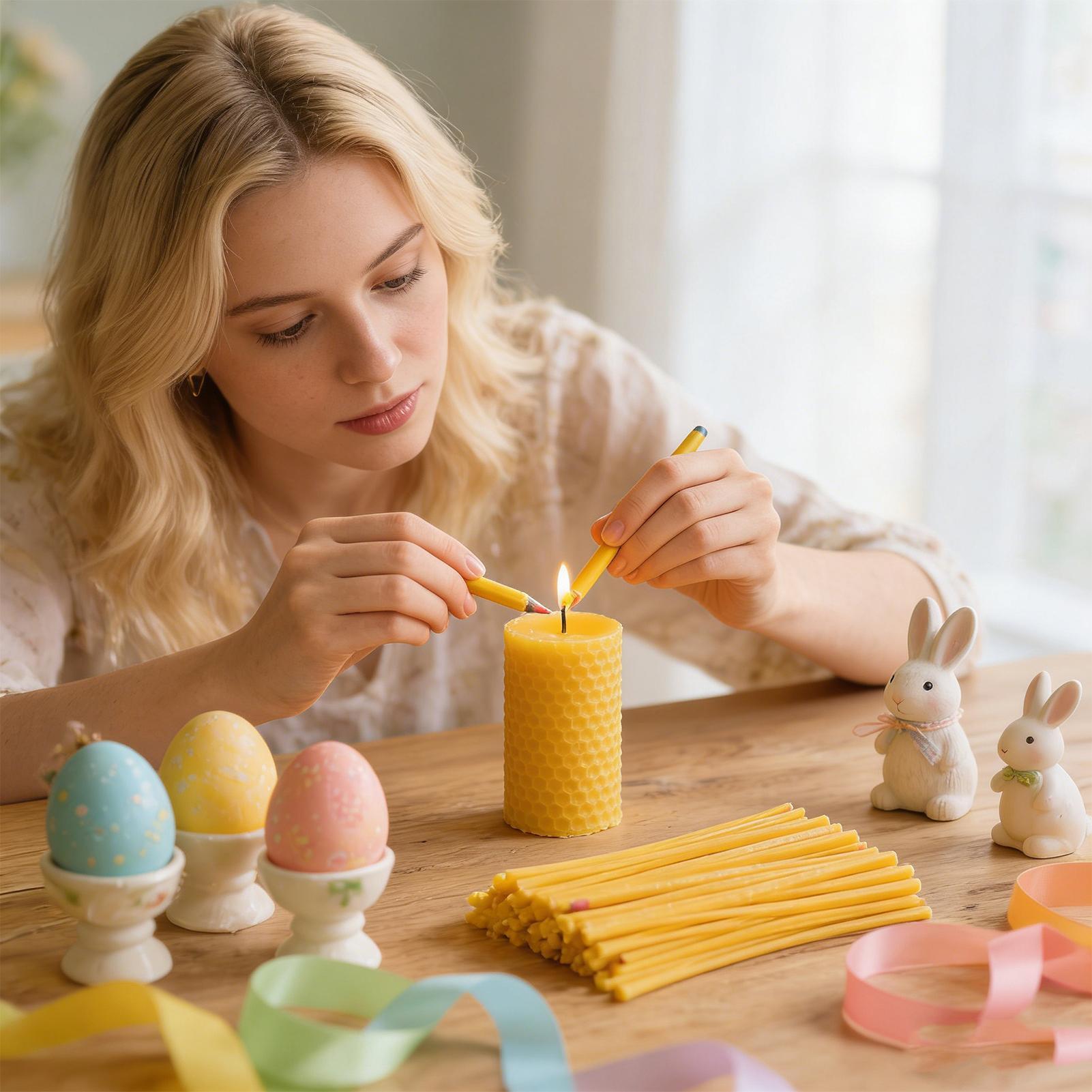 Egg Decorating Beeswax Sticks  - Candle Making Kit Diy recensione e prezzo