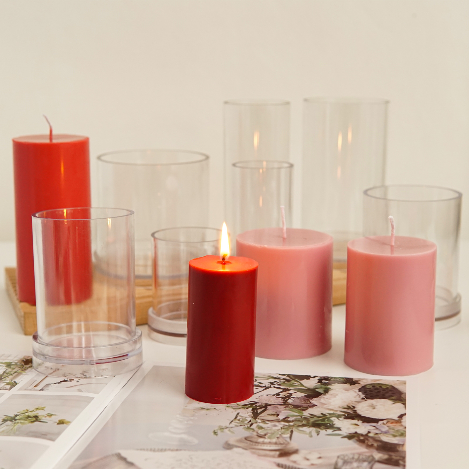 Various 3D Cylindrical Candle  - Candle Making Kit Diy recensione e prezzo