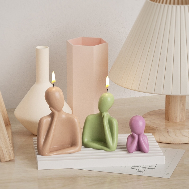 3D Family Candle Silicone Mold - Candle Making Wax recensione e prezzo