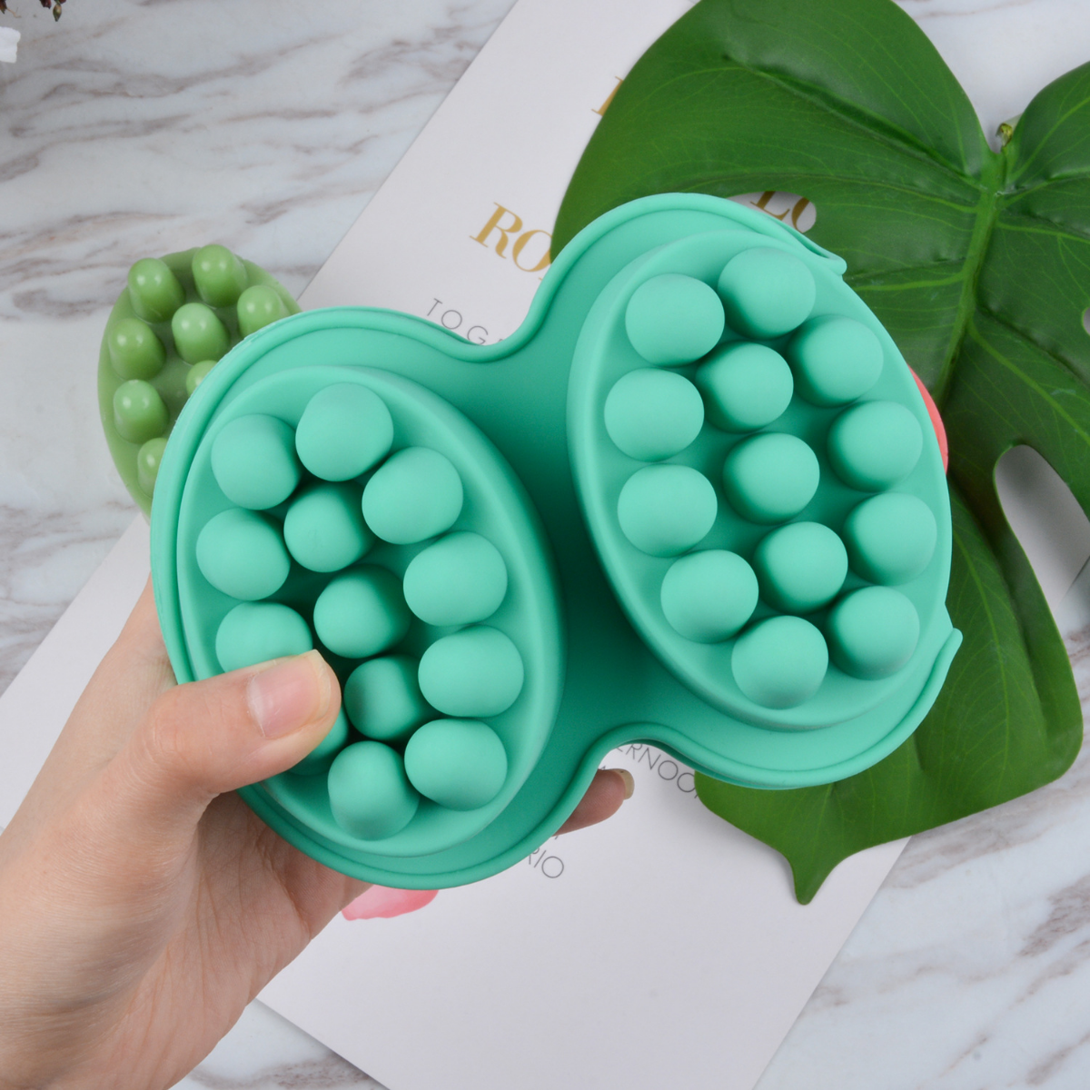4 Hole Oval Massage Soap Silic - Candle Making Kit Diy recensione e prezzo