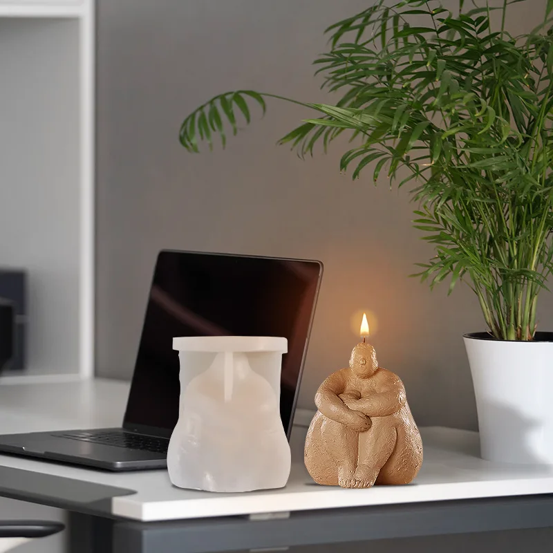 New Abstract Body Silicone Can - Candle Making Fat recensione e prezzo
