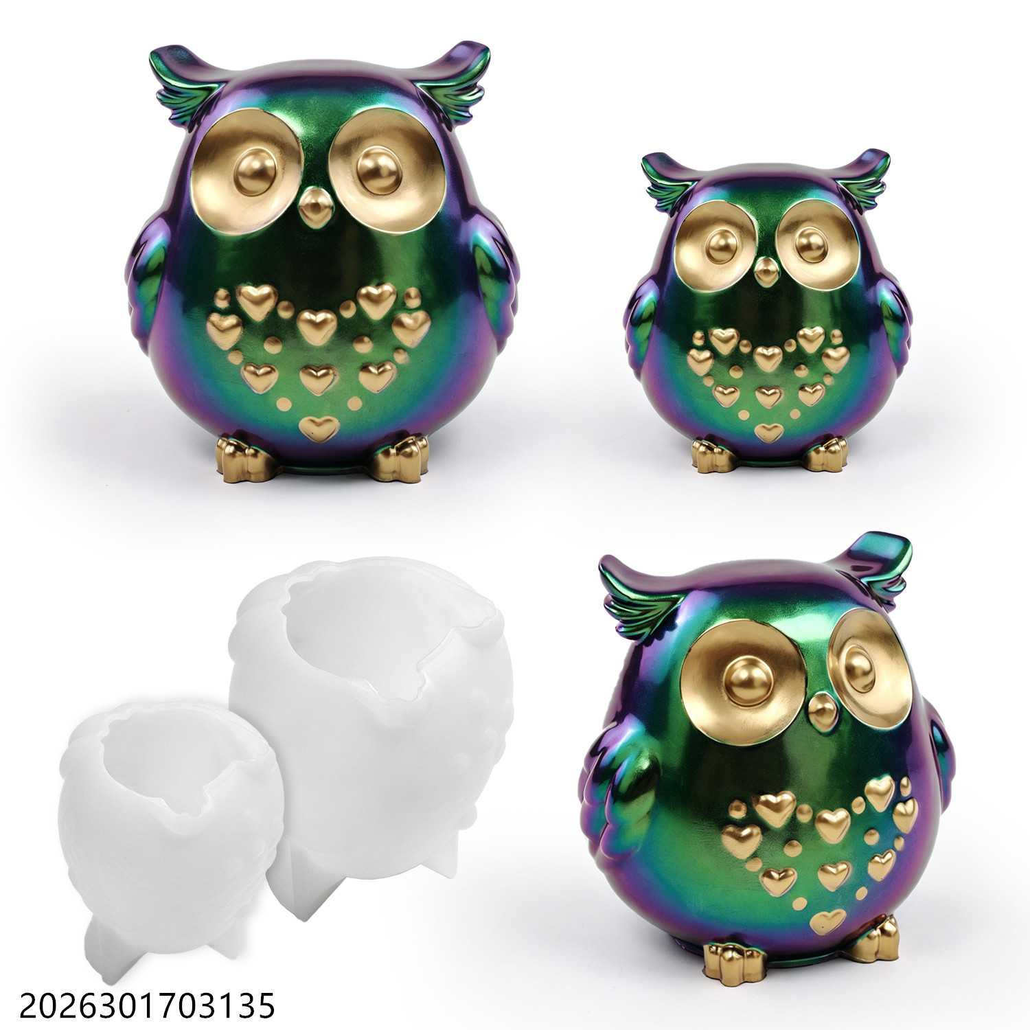 Owl Silicone Mold 3D Bird Shap - Candle Making Kit Diy recensione e prezzo