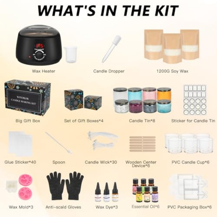 Candle Making Kit, Scented Can - Candle Making Kit For Adults recensione e prezzo