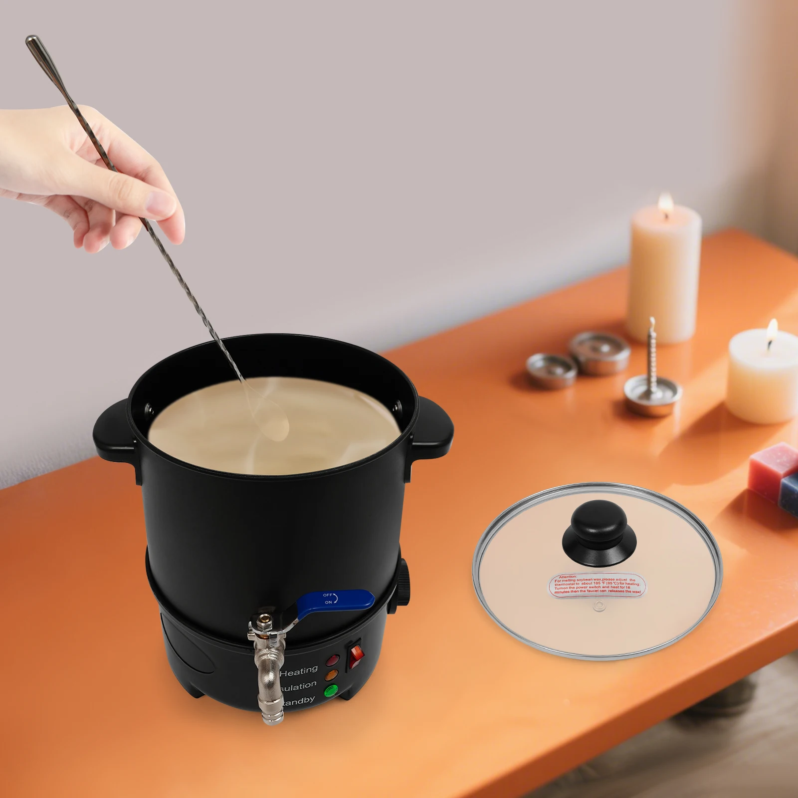 4L Electric Wax Melter, 600W 1 - Candle Making Wax recensione e prezzo