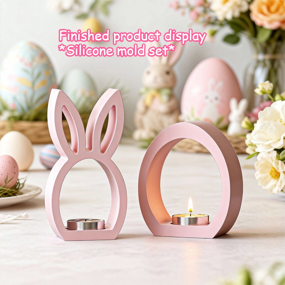 DIY 3D Hollow Rabbit & Love Si - Candle Making Fat recensione e prezzo