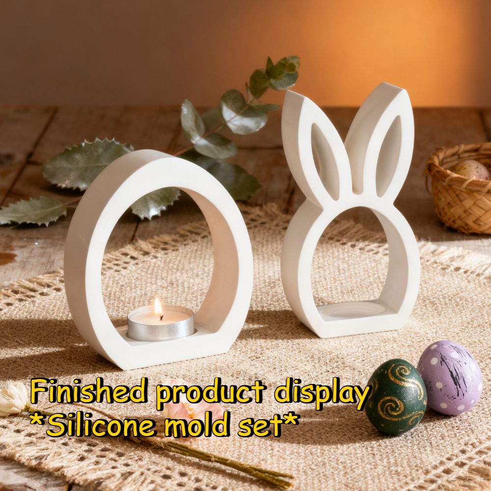 DIY 3D Hollow Rabbit & Love Si - Candle Making Fat recensione e prezzo